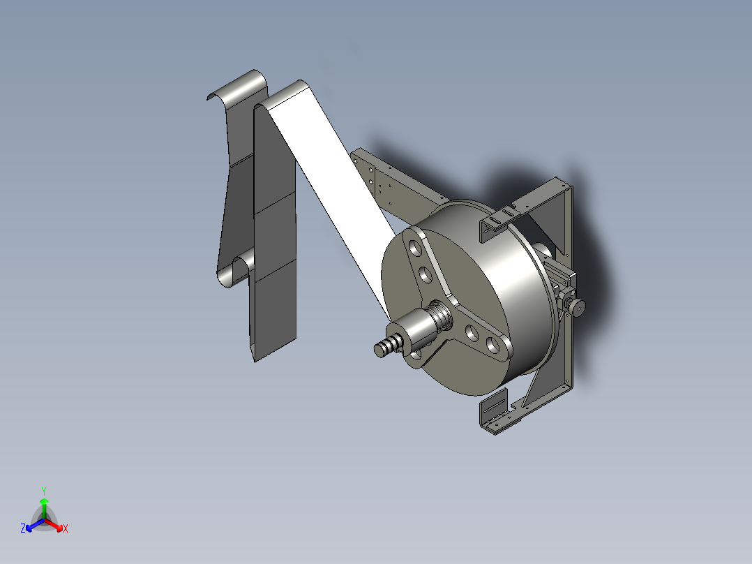 q26TLSJZ-03-放卷机构1主视图