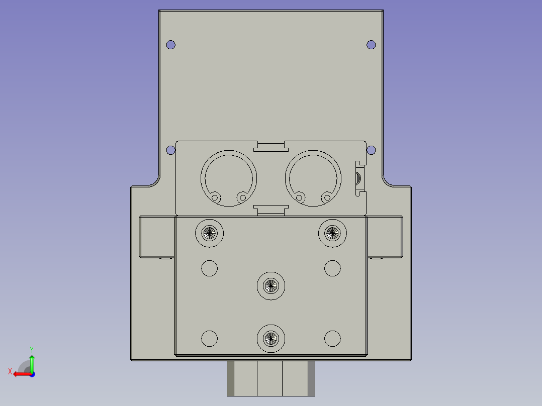 充电宝内部锂电池自动焊接设备设计-03极片输送-V1后视图