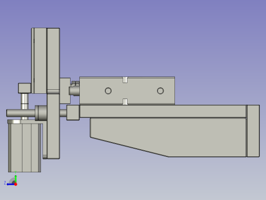 充电宝内部锂电池自动焊接设备设计-03极片输送-V1右视缩略图