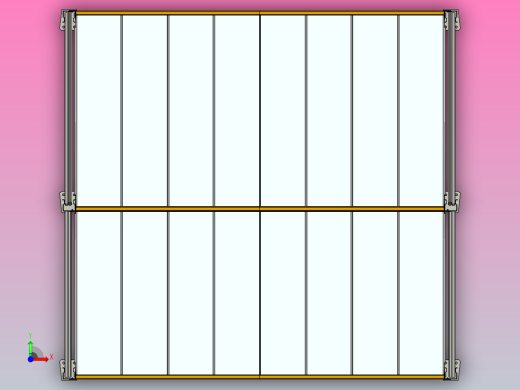 三立柱货架前视缩略图