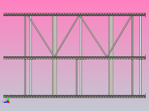 三立柱货架右视缩略图