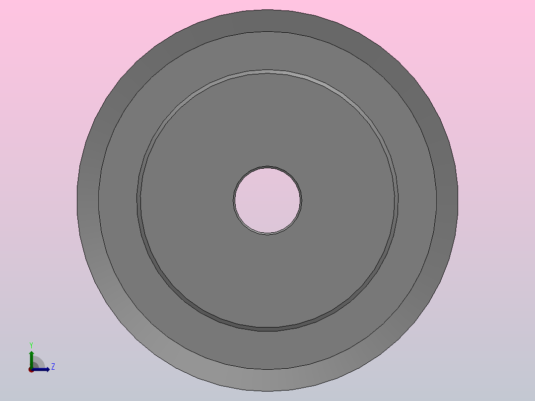 标准型梯形齿同步带轮T5型_ST5HC-20-20-dc6-A左视图