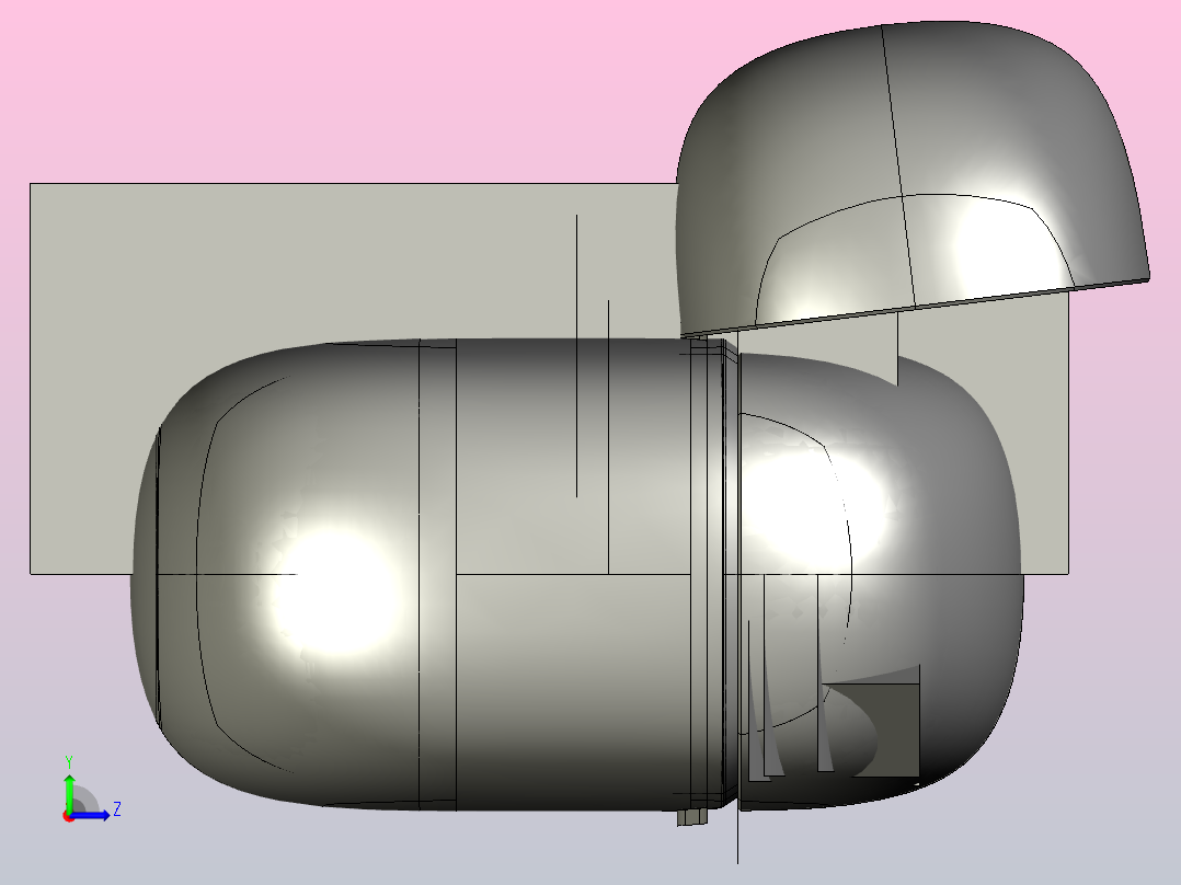 TWS无线耳机8左视图