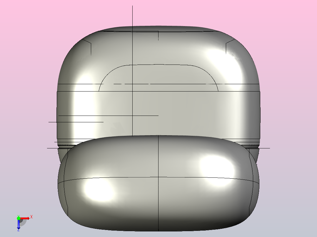TWS无线耳机8俯视图