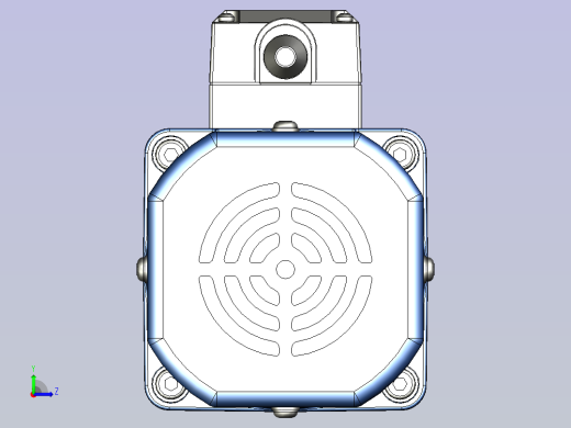 精研YF调速电磁制动电机 40yf01-18左视缩略图
