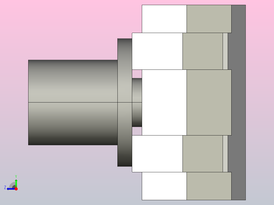 气源处理器支架Y300T-A_FRONT右视图