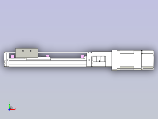 上银KK40-150A1-F0带MSMD5AZG1A电机前视缩略图
