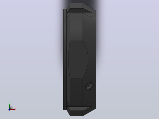 NFA斜角锁紧螺母[NFA M60×2.0]前视缩略图