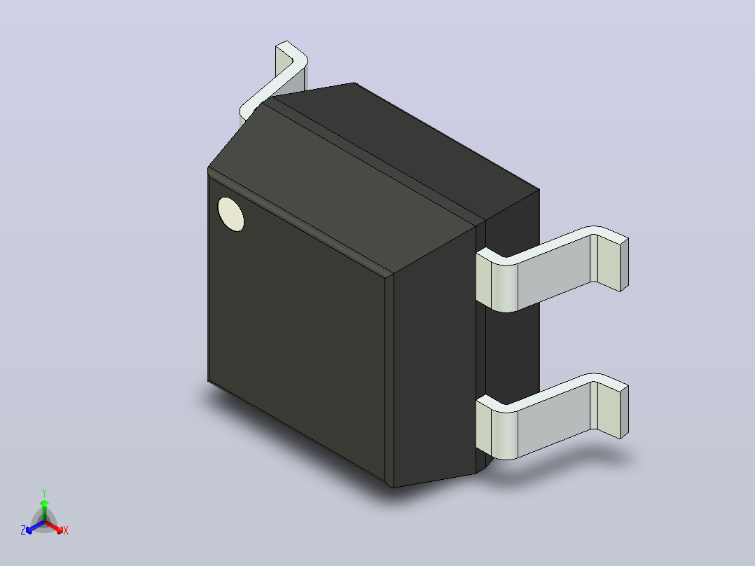 106x SOIC 封装（小外形集成电路）SOIC250P670X300-4N主视图