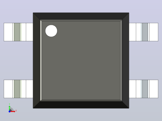 106x SOIC 封装（小外形集成电路）SOIC250P670X300-4N前视缩略图