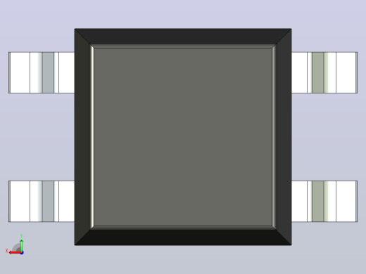 106x SOIC 封装（小外形集成电路）SOIC250P670X300-4N后视缩略图