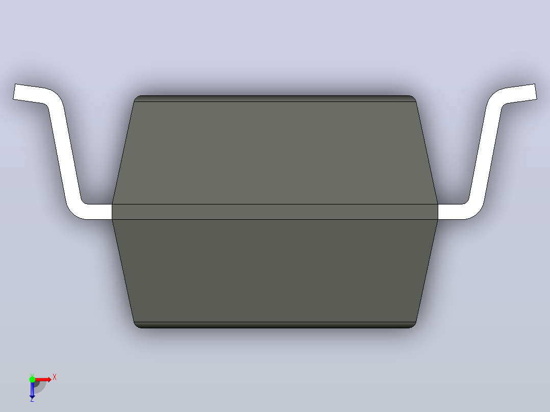 106x SOIC 封装（小外形集成电路）SOIC250P670X300-4N俯视图