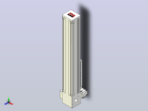 伺服电机集成皮带传动直线执行器TPA-OCB-140-256-L350-RU-P75-N3