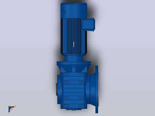 SAF87法兰空心轴安装斜齿-蜗轮蜗杆减速机SAF87-YVE1.5-4P-198-M1-0°-A俯视缩略图