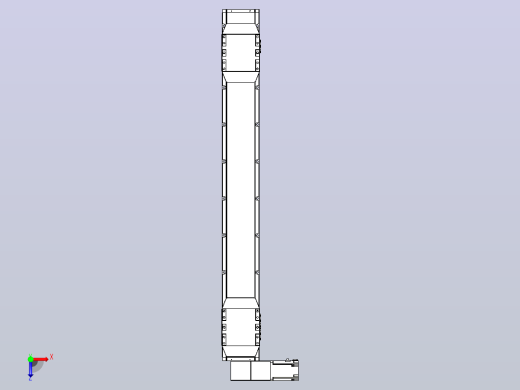 皮带直线轴双滑块型TPA-GCBS-150-P80-L425-DL-M75-N3俯视缩略图