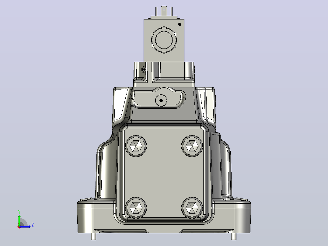 伊顿液压元件dg5v-10-h-a-m-u-10-dc-rock左视图