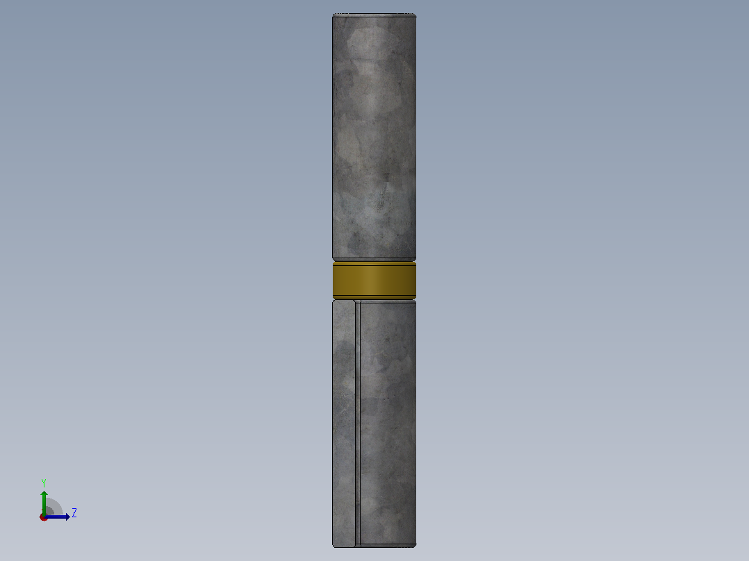 焊接式旗帜铰链H140mmx宽68mm左视图