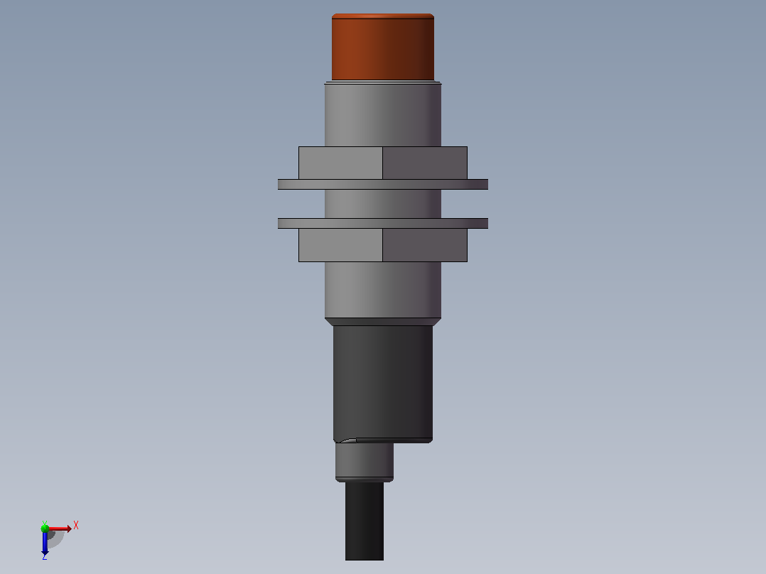 PR12-4DP2奥托尼克斯传感器接近开关俯视图