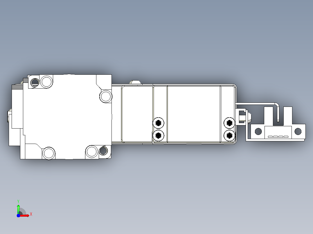 钢基模组TPA-KSR-4002C-150A1-ML-H1S1前视图