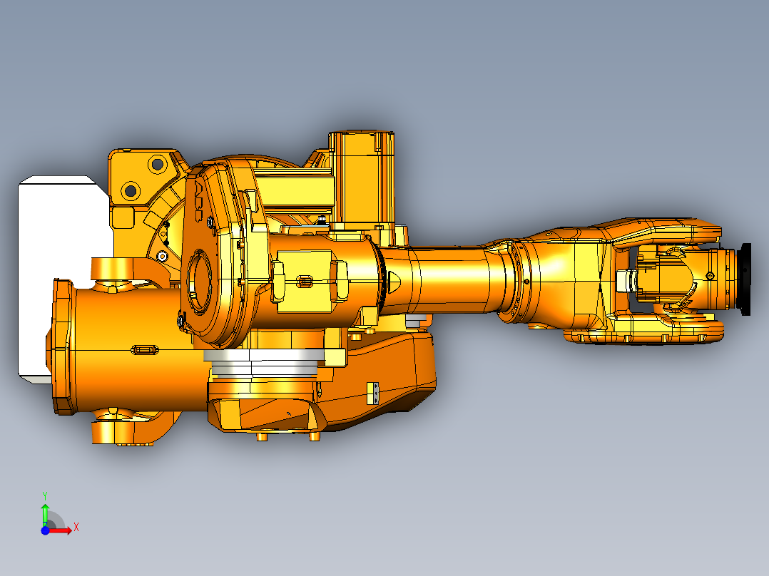 abb irb 6640前视图