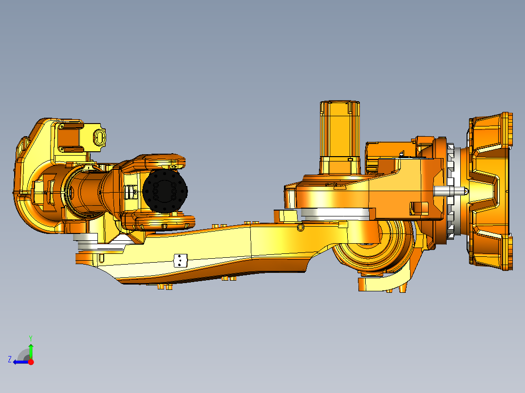 abb irb 6640右视图