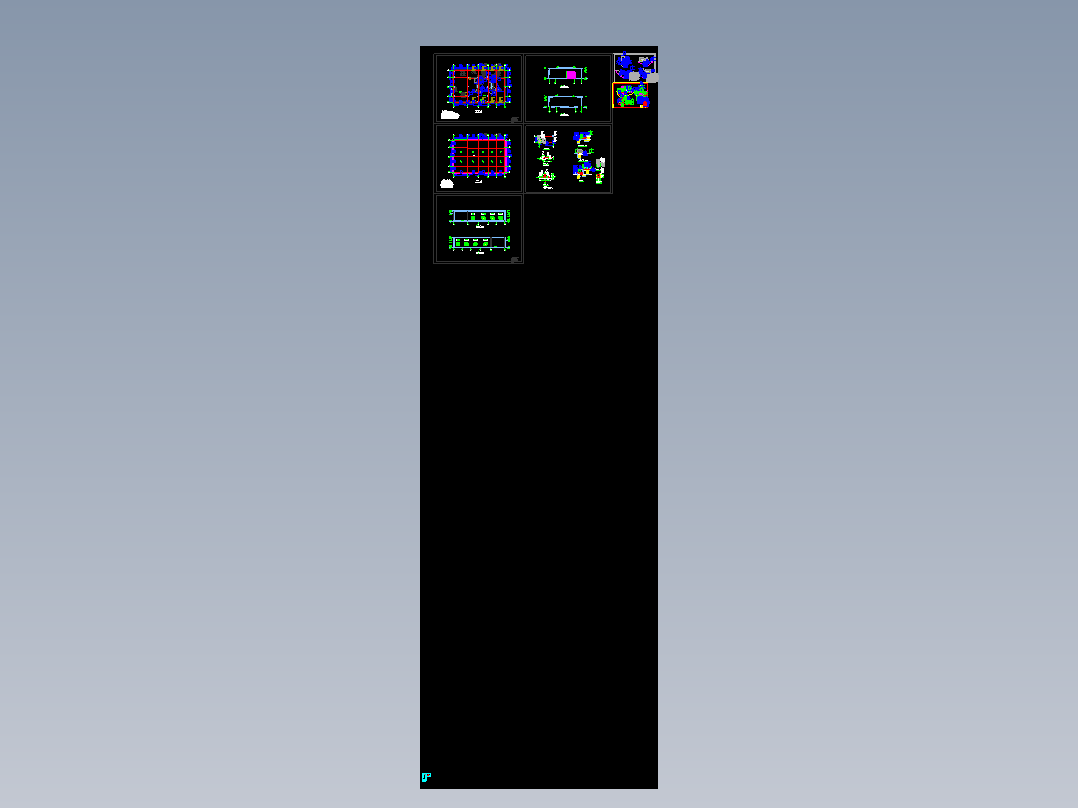 锅炉房施工图纸