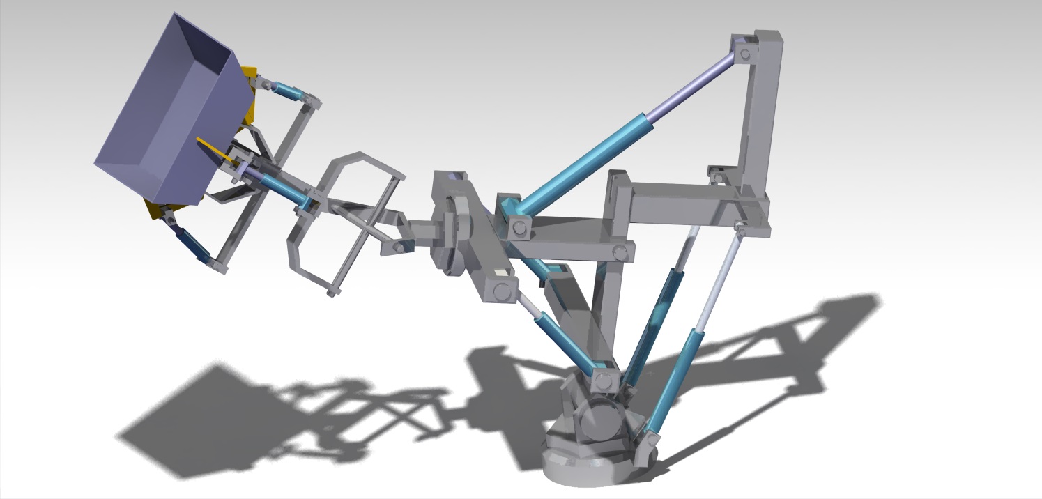 avr工业机械手模型3D图纸 CATIA设计 附STP IGS