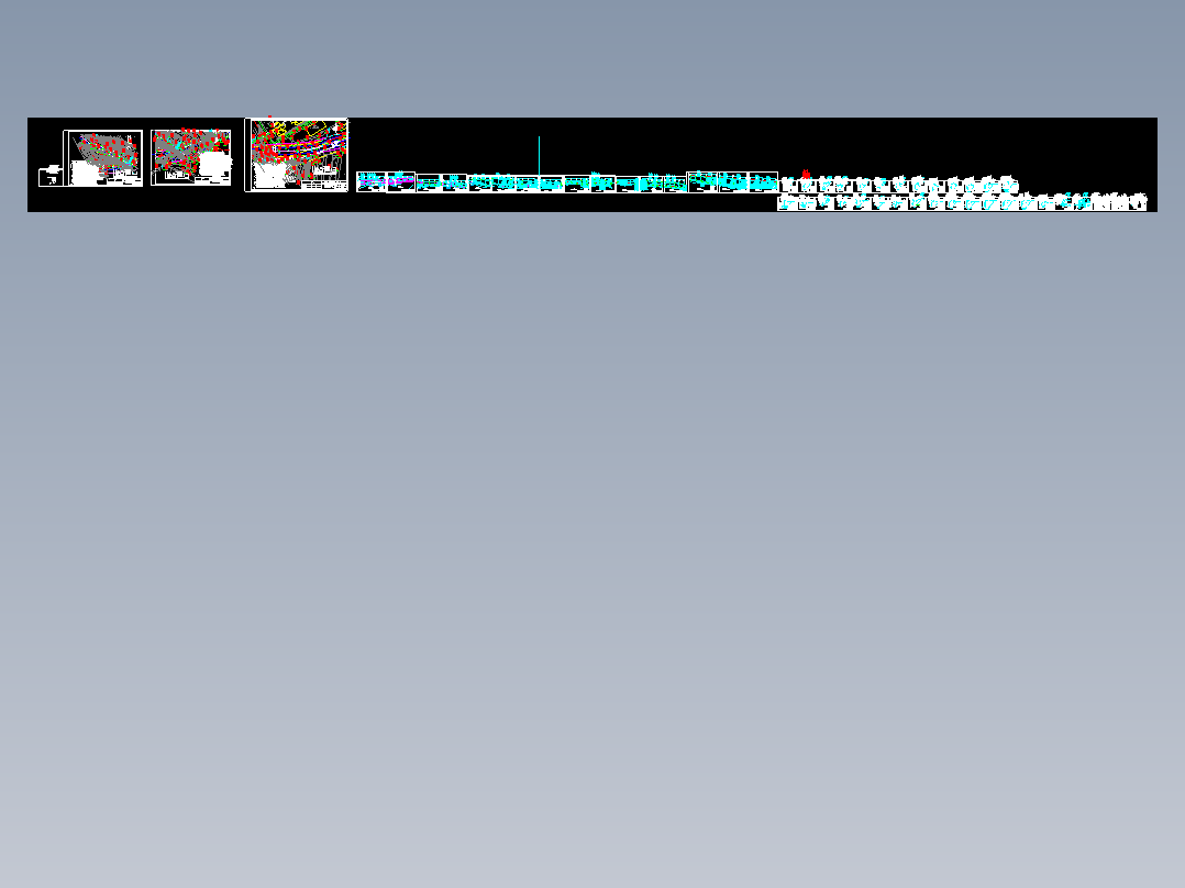 道路边坡整治工程——植草护坡挡土墙施工图CAD图纸