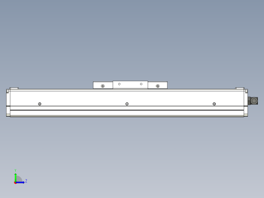 Toyo东佑达直线模组-ECH12-150-M左视缩略图
