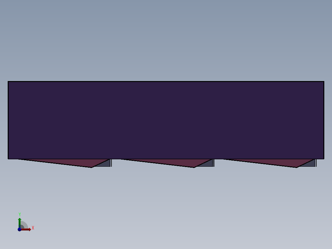 钣金箱组合柜前视图