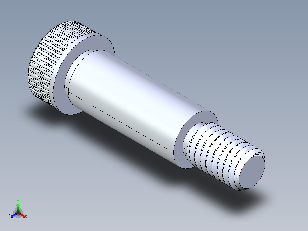 公制SH螺栓选择（DME）-SB DME PM6 x20.STEP主视图