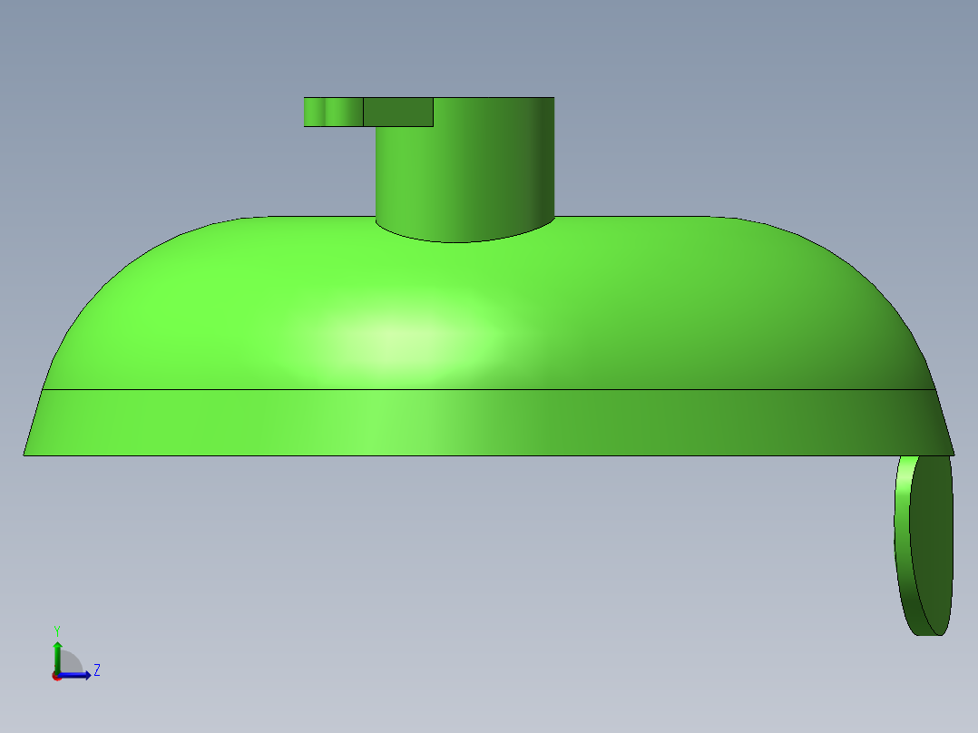 青蛙款肥皂盒左视图