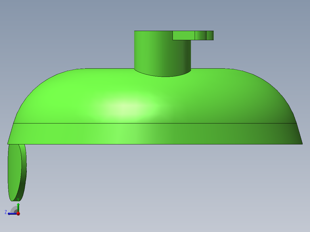 青蛙款肥皂盒右视图