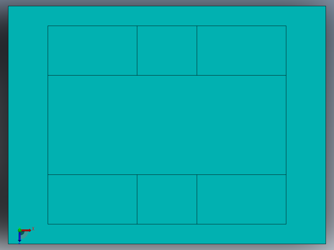 SW建模练习题-exercise 126俯视图