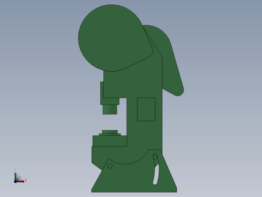 45吨深喉冲床JE23-45广锻前视缩略图