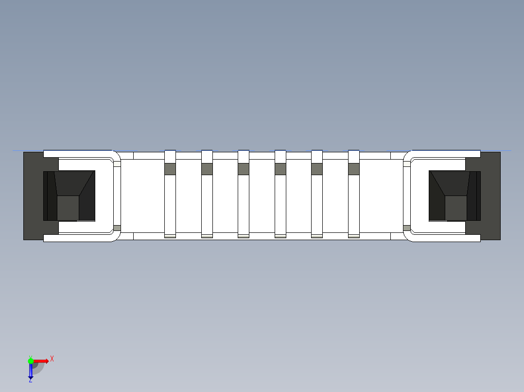 连接器 SM-FFC3B05-06-T俯视图