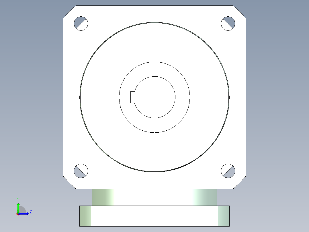 直齿孔ZPLX220-L3 35-114.3-200-M12左视图
