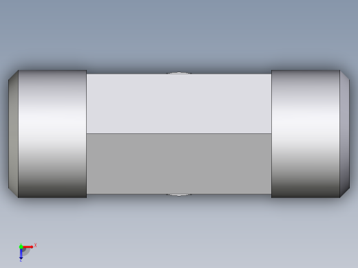 卡套式工业通用硬管接头EO_Male_stud_run_tee_TE12LRCFX俯视缩略图