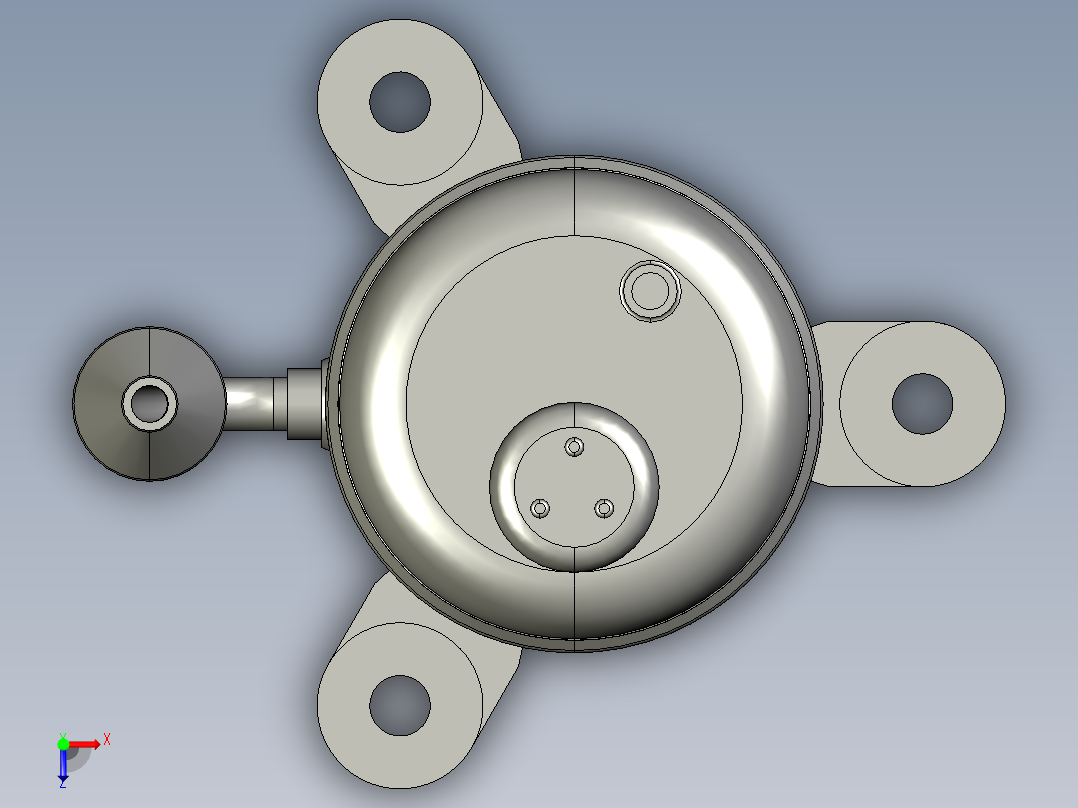 直流微型压缩机2.0CC--stp sw俯视图