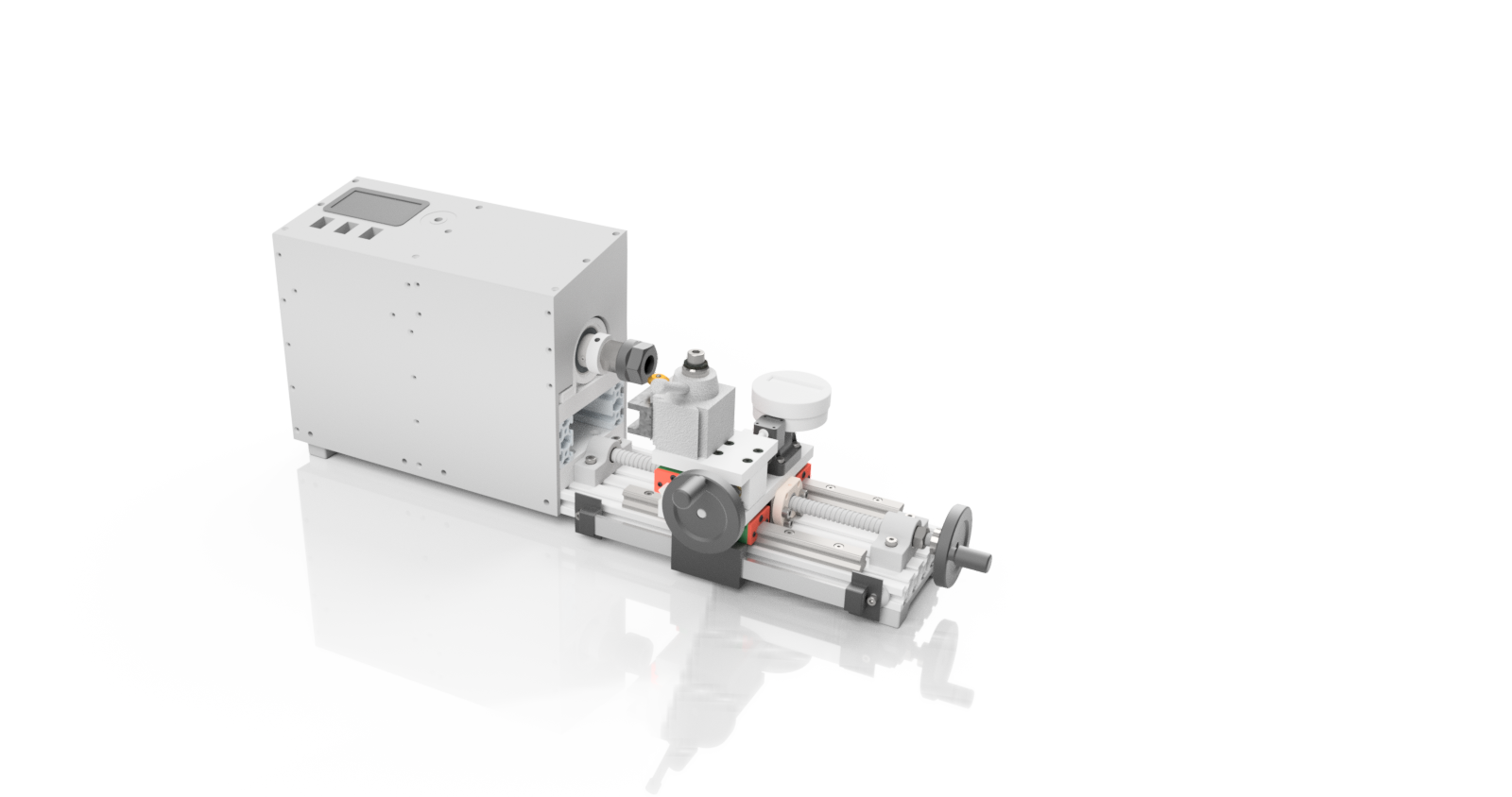 小型车床结构3D图纸 STP格式
