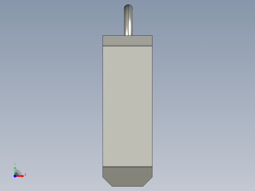 基恩士GT-71(P)_kc图纸模型前视缩略图