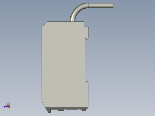 基恩士GT-71(P)_kc图纸模型右视缩略图