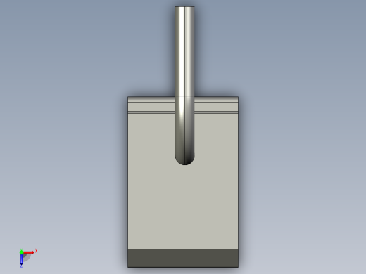 基恩士GT-71(P)_kc图纸模型俯视缩略图