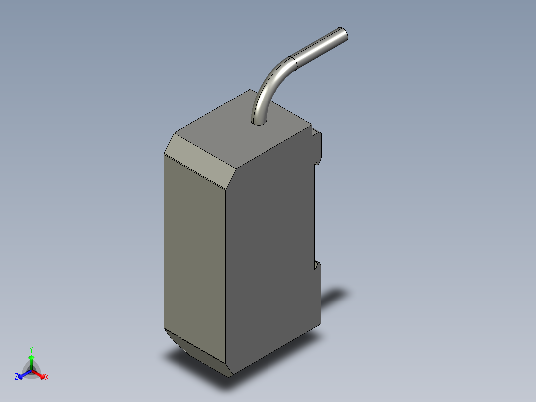 基恩士GT-71(P)_kc图纸模型正等轴测图