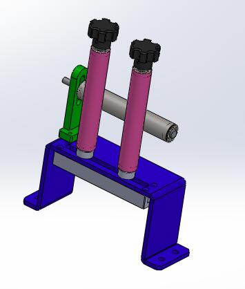 双牵引水平打孔机（sw18可编辑+bom+工程图）