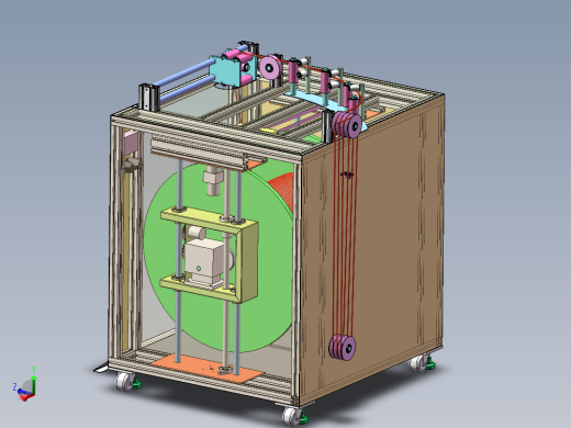自动裁线放线机sw18可编辑