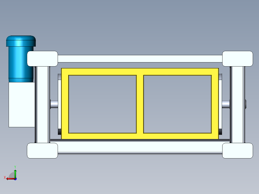 机架式变位机sw18可编辑后视图