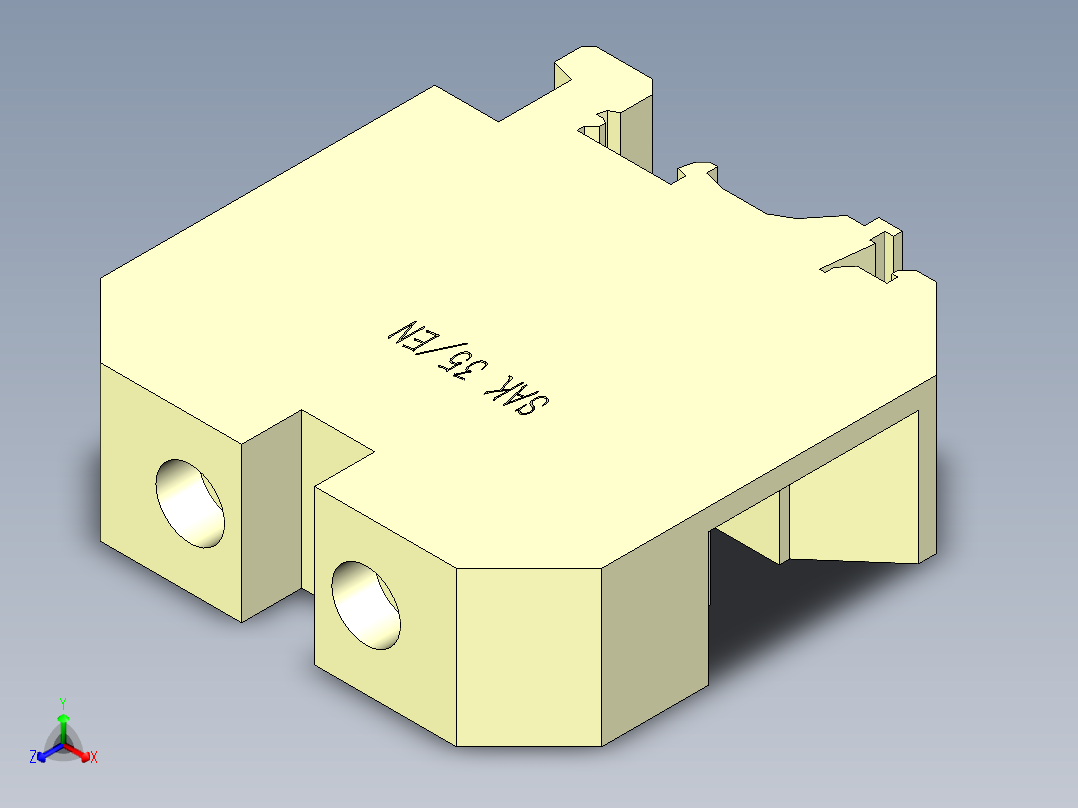 SAK 35N正等轴测图