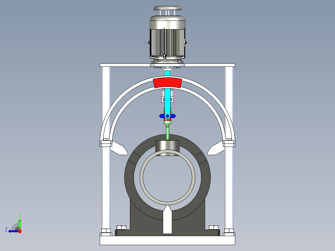 相贯线焊接机右视图
