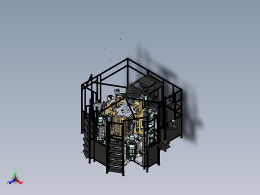 货车部件多工位全自动测试机